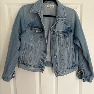 Madewell Light Blue Denim Jacket